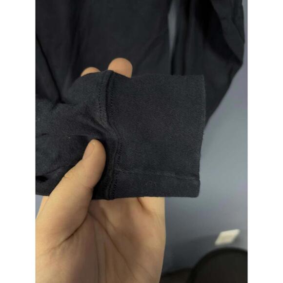 Champion Authentic Athleticwear Long Sleeve Logo T-Shirt Black Men’s M - Picture 4 of 6